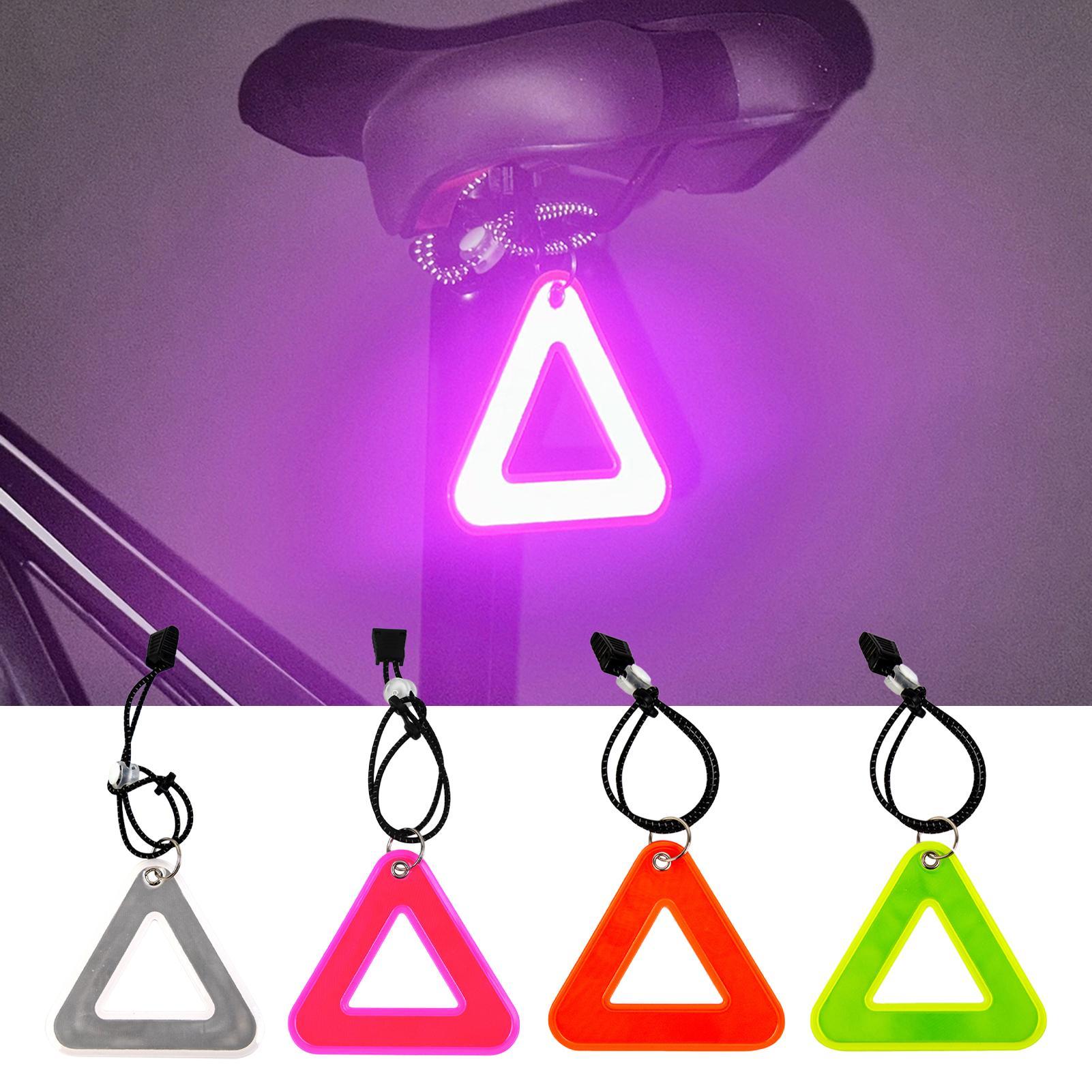 Running Gear For Night - Reflective Pendants High Visibility Triangle Safety