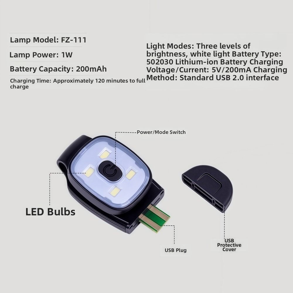Running Gear For Night - Rechargeable Outdoor Night Running Lights Super