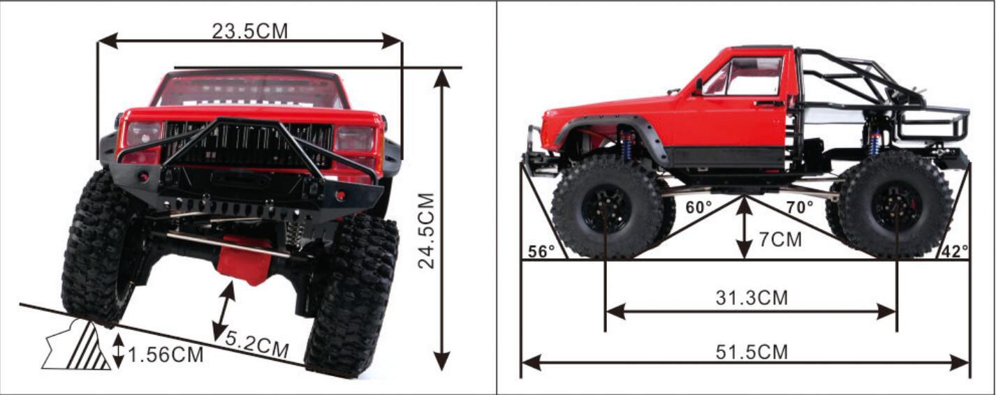 Axing RC Crawler, Cherokee Roc - огляд і ціна Running Gear Box