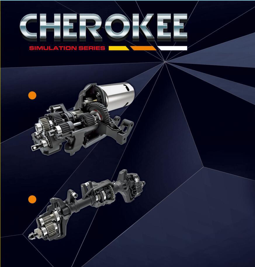 Axing RC Crawler, Cherokee Roc - огляд і ціна Running Gear Box
