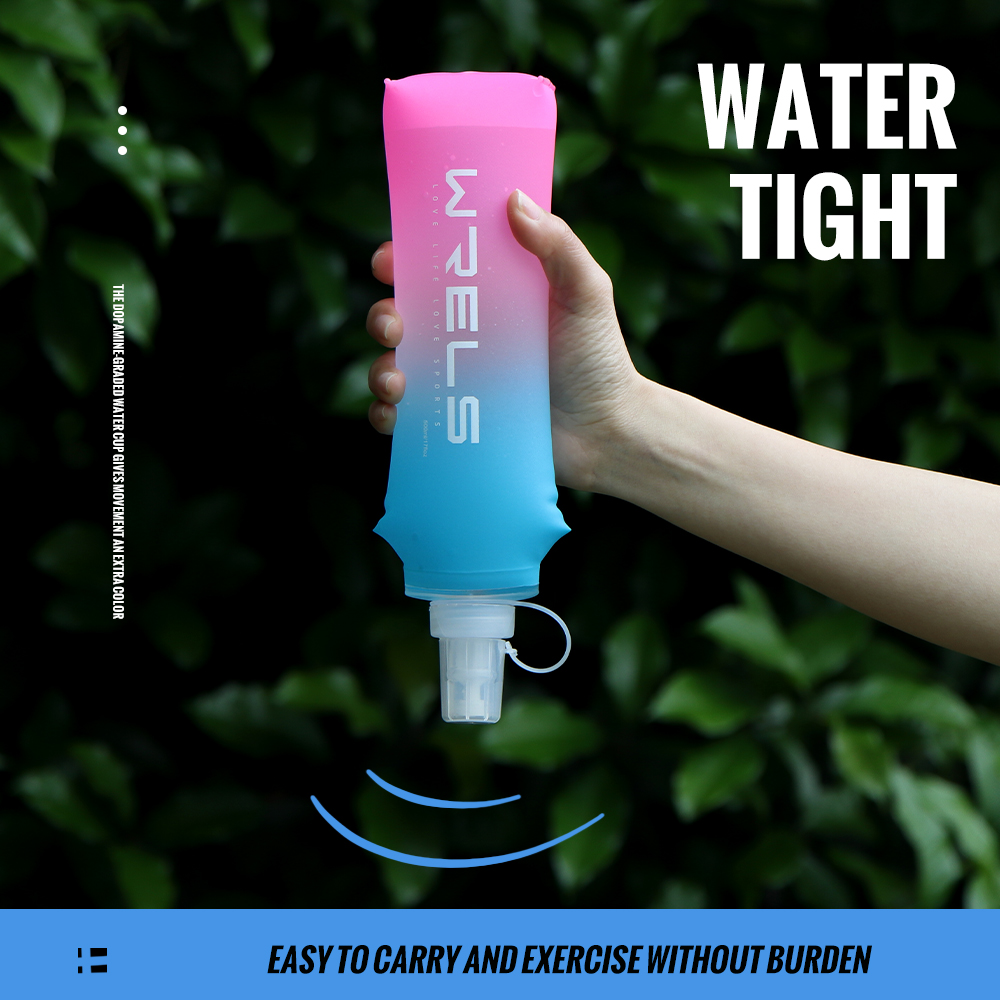 Sport Water Bottle TPU Folding - огляд і ціна Running Gear Water