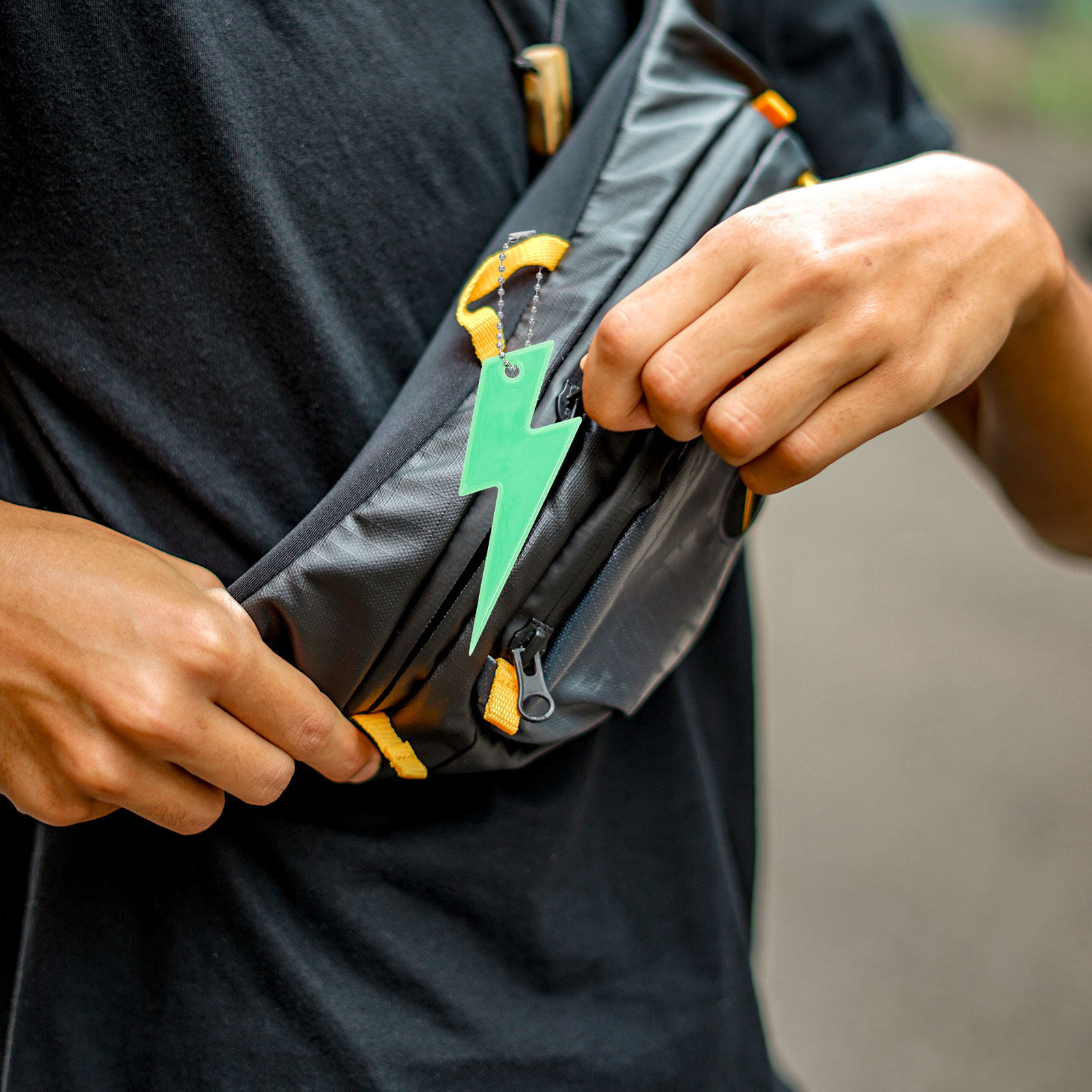 13Pcs Reflective Keychain Back - огляд і ціна Running Gear For Night