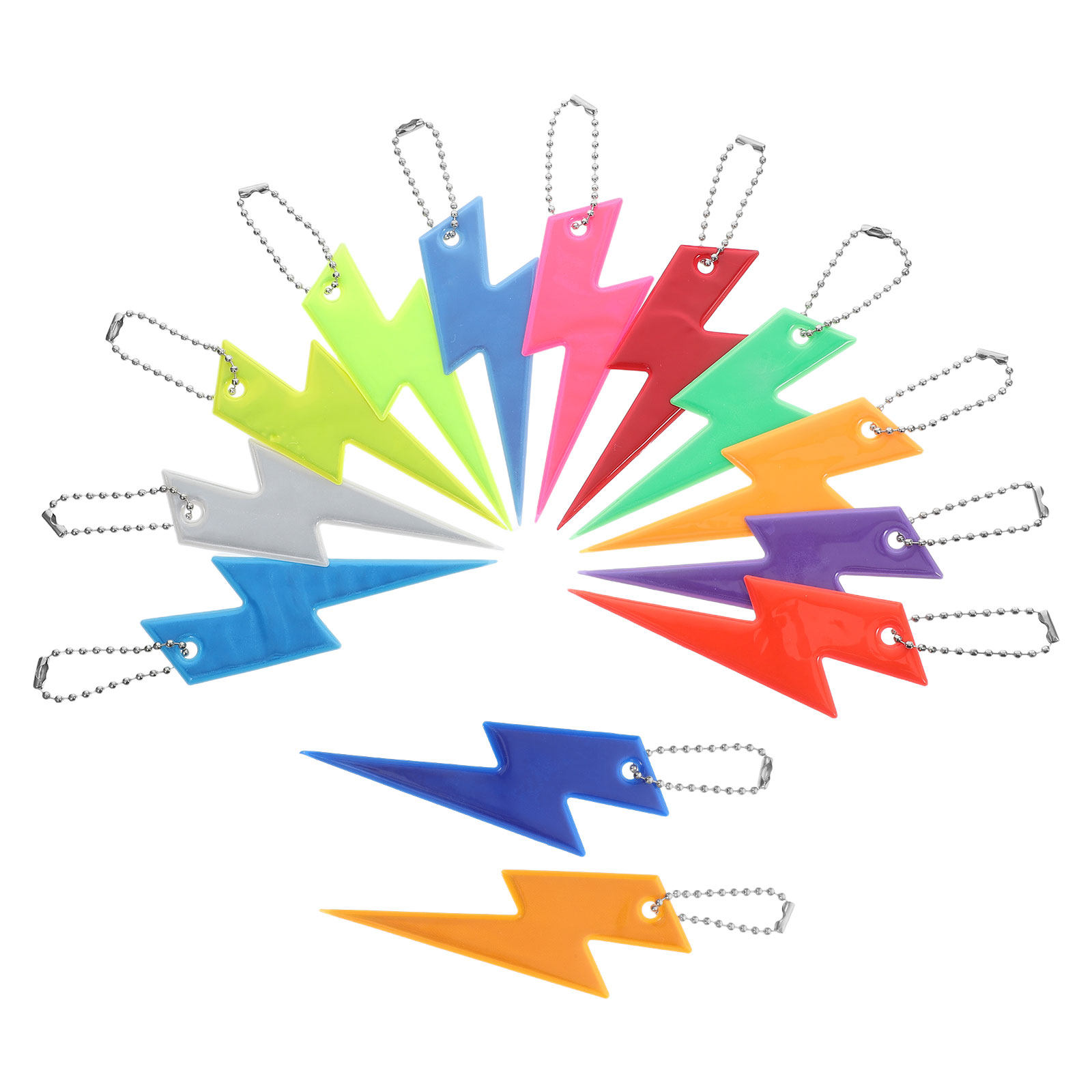 13Pcs Reflective Keychain Back - огляд і ціна Running Gear For Night