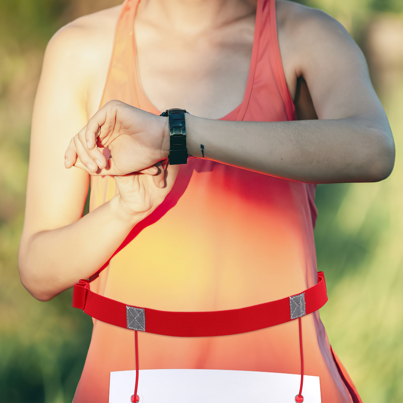 2Pcs Running Race Number Belt  - огляд і ціна Running Gear Girls