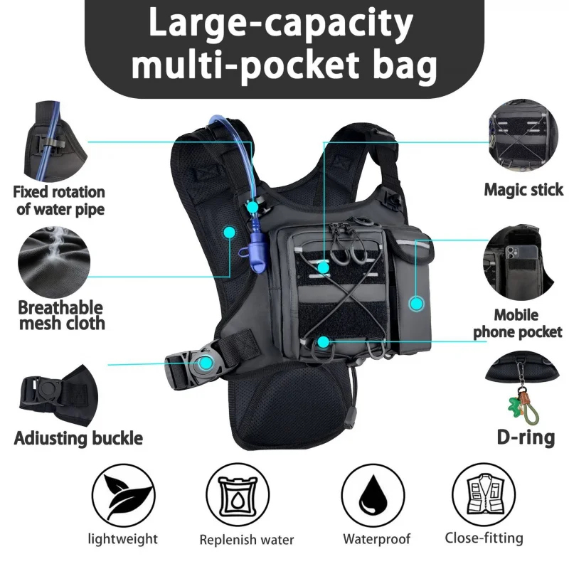 ​High-Quality Tactical Vest Ch - огляд і ціна Running Gear Water