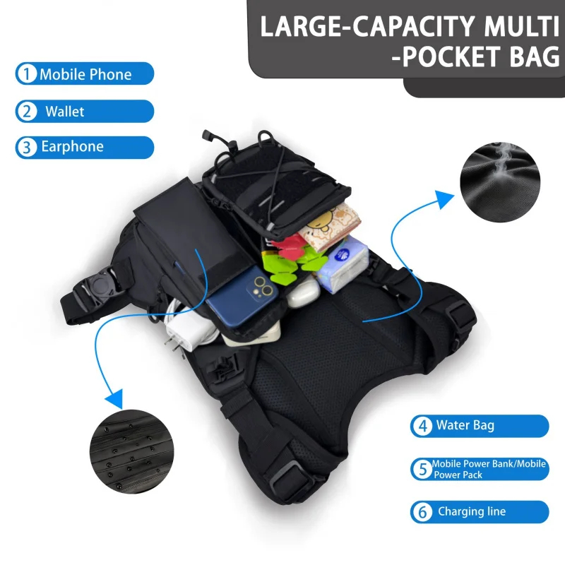 ​High-Quality Tactical Vest Ch - огляд і ціна Running Gear Water