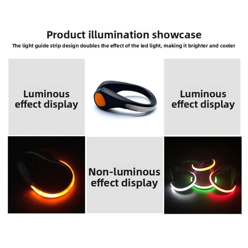 New Luminous Shoe Clip Light L - огляд і ціна Running Gear For Night