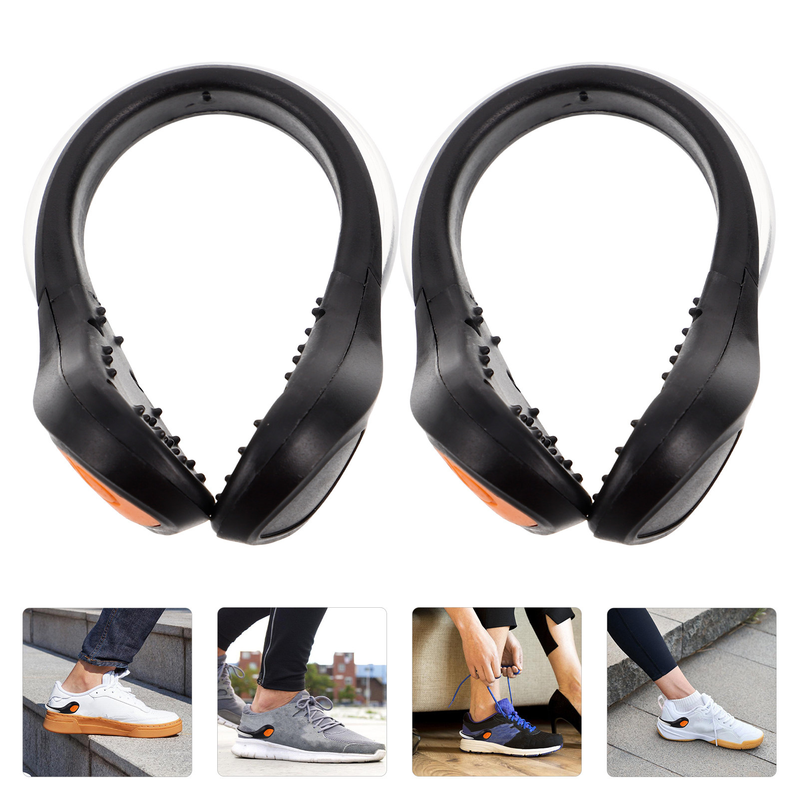 2Pcs LED Shoe Clip Lights Nigh - огляд і ціна Running Gear For Night