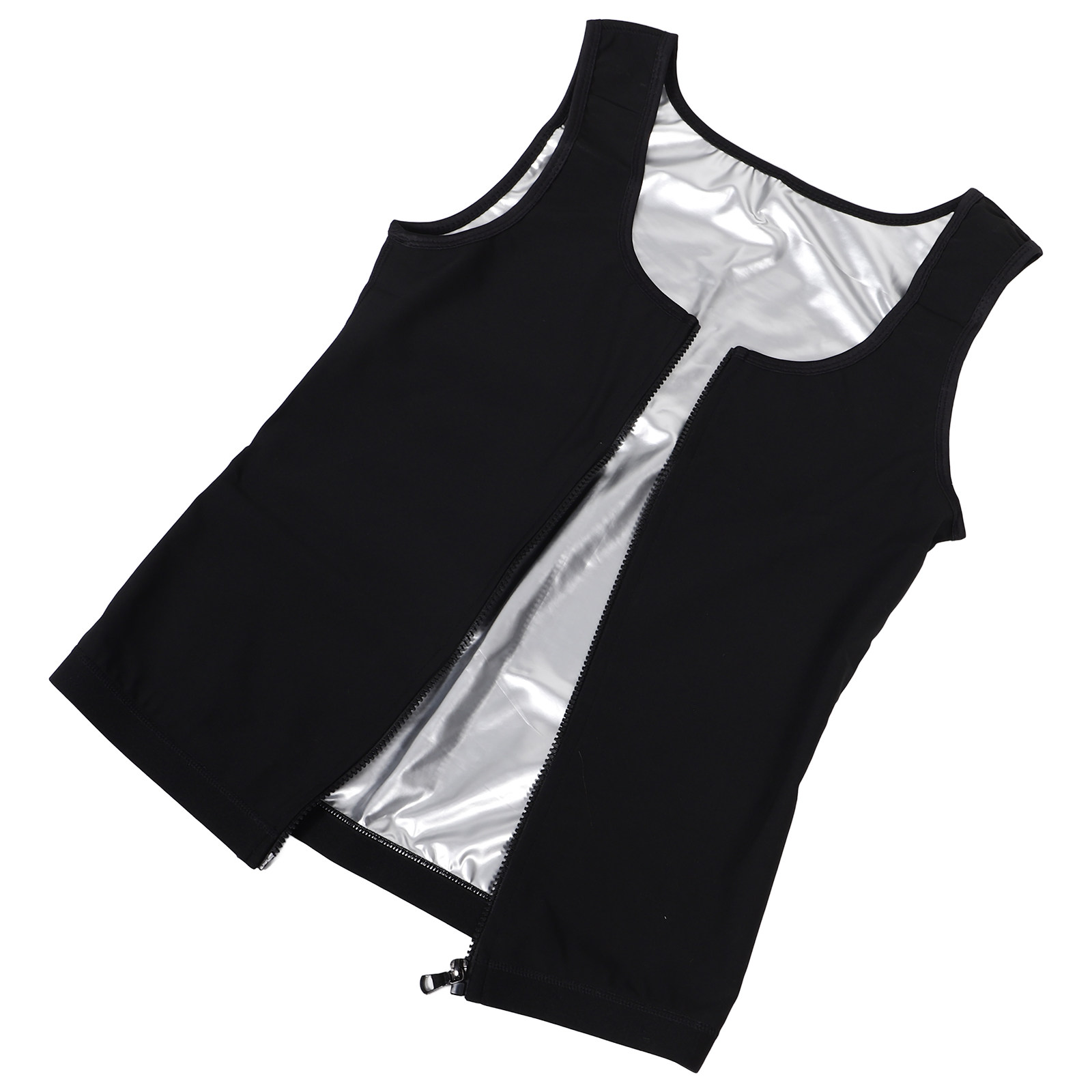 Men Sweat Vest Zip Up Compress - огляд і ціна Running Gear Girls