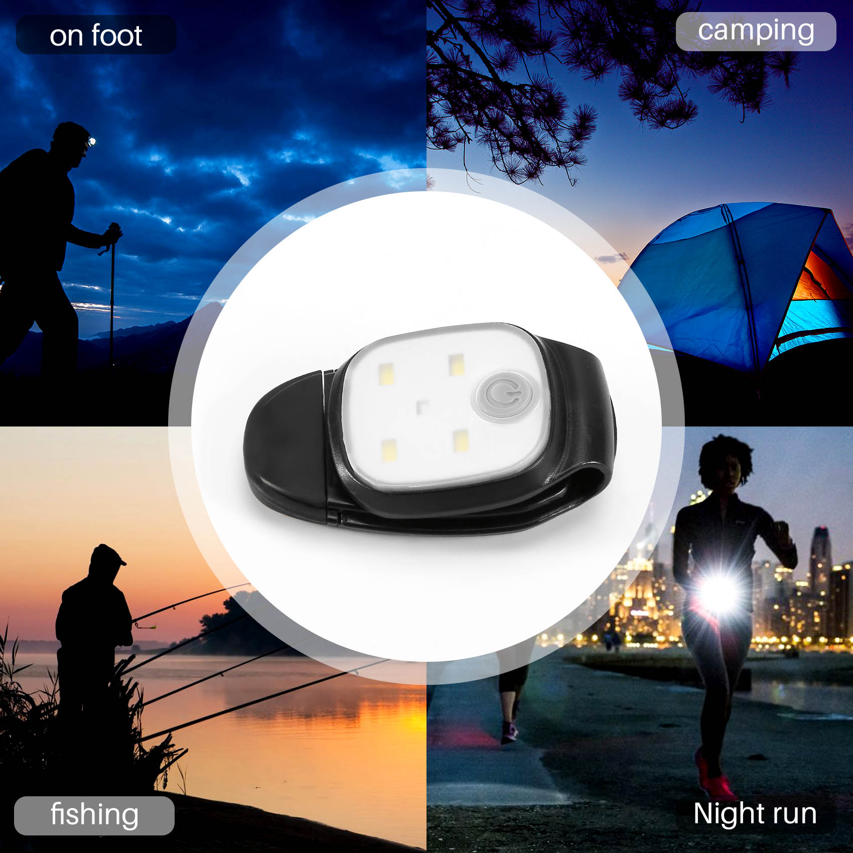 XSXS-Outdoor Night Clip On Run - огляд і ціна Running Gear For Night