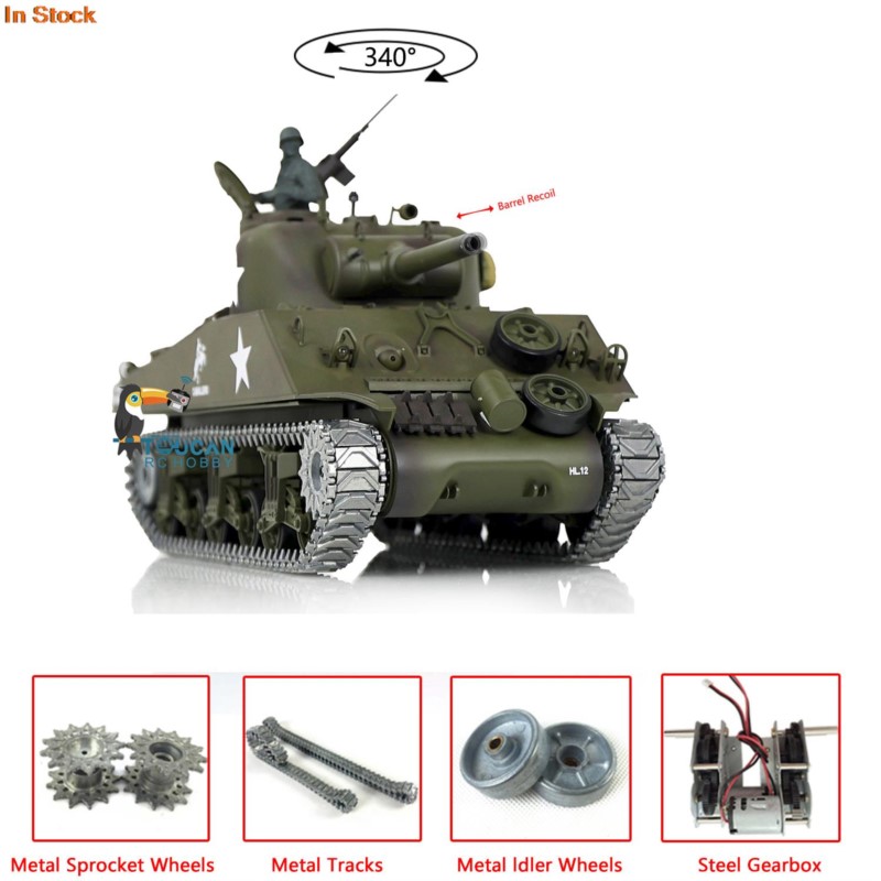1/16 HENG LONG 7.0 Upgraded M4 - огляд і ціна Running Gear Box