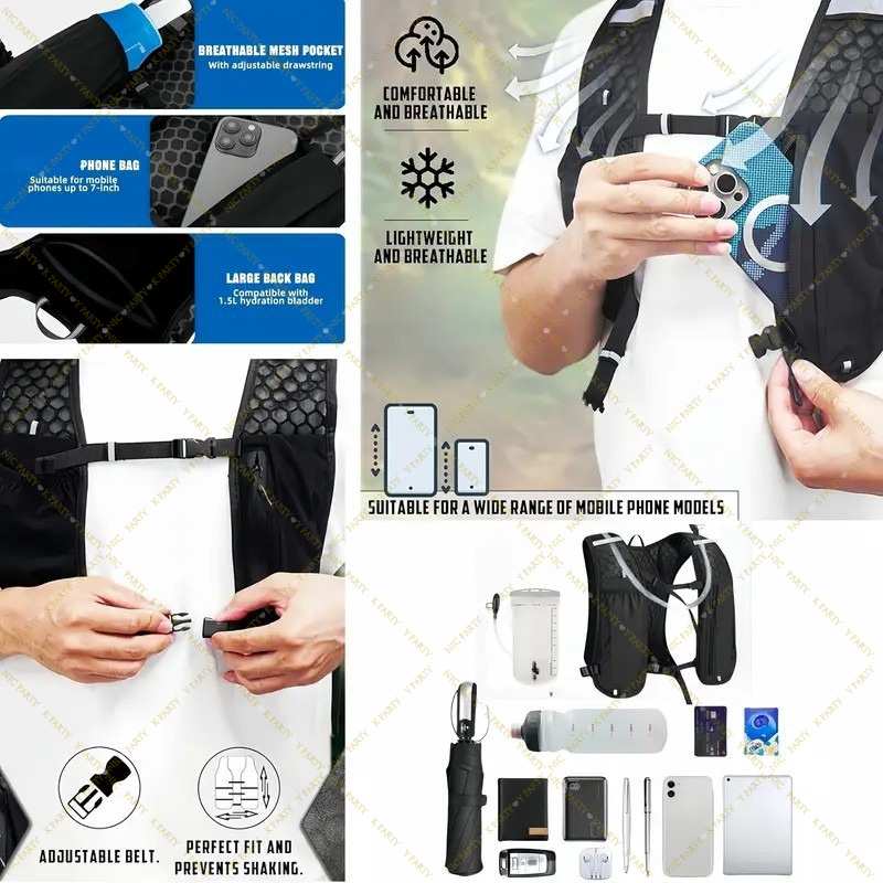 Marathon Trail Running Vest Li - огляд і ціна Running Gear Water